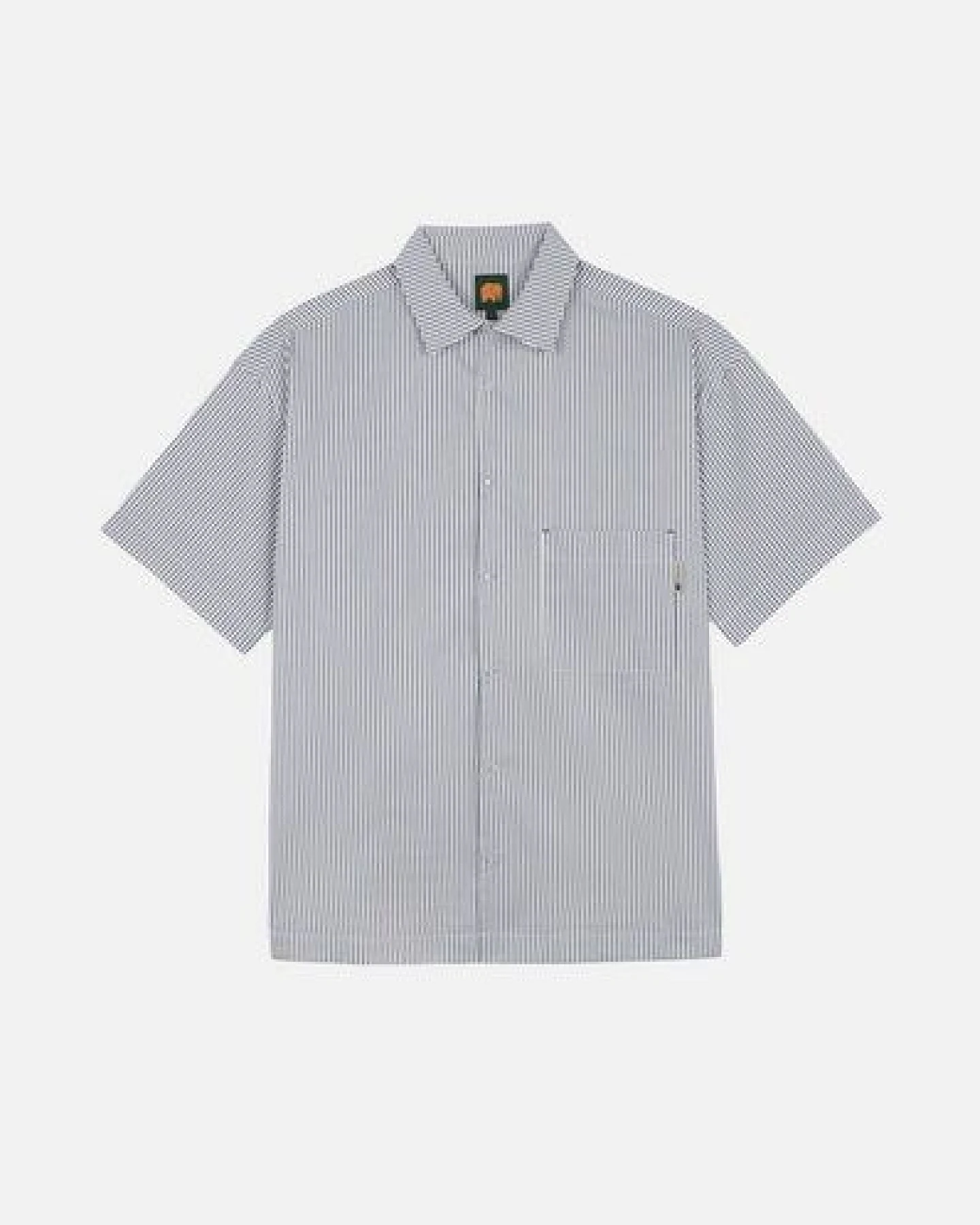 Trendsplant Mechanic Box Seaqual®Yarn S/S Shirt Indigo Stripes – Ansicht 2