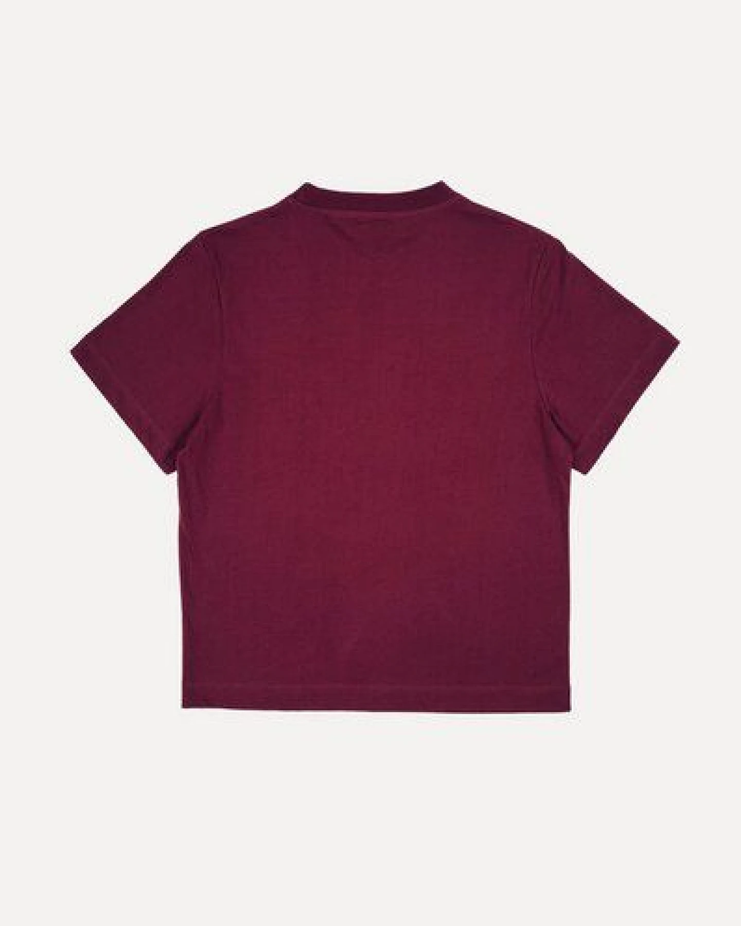 Trendsplant Women's Organic Essential T-Shirt Burgundy – Ansicht 3