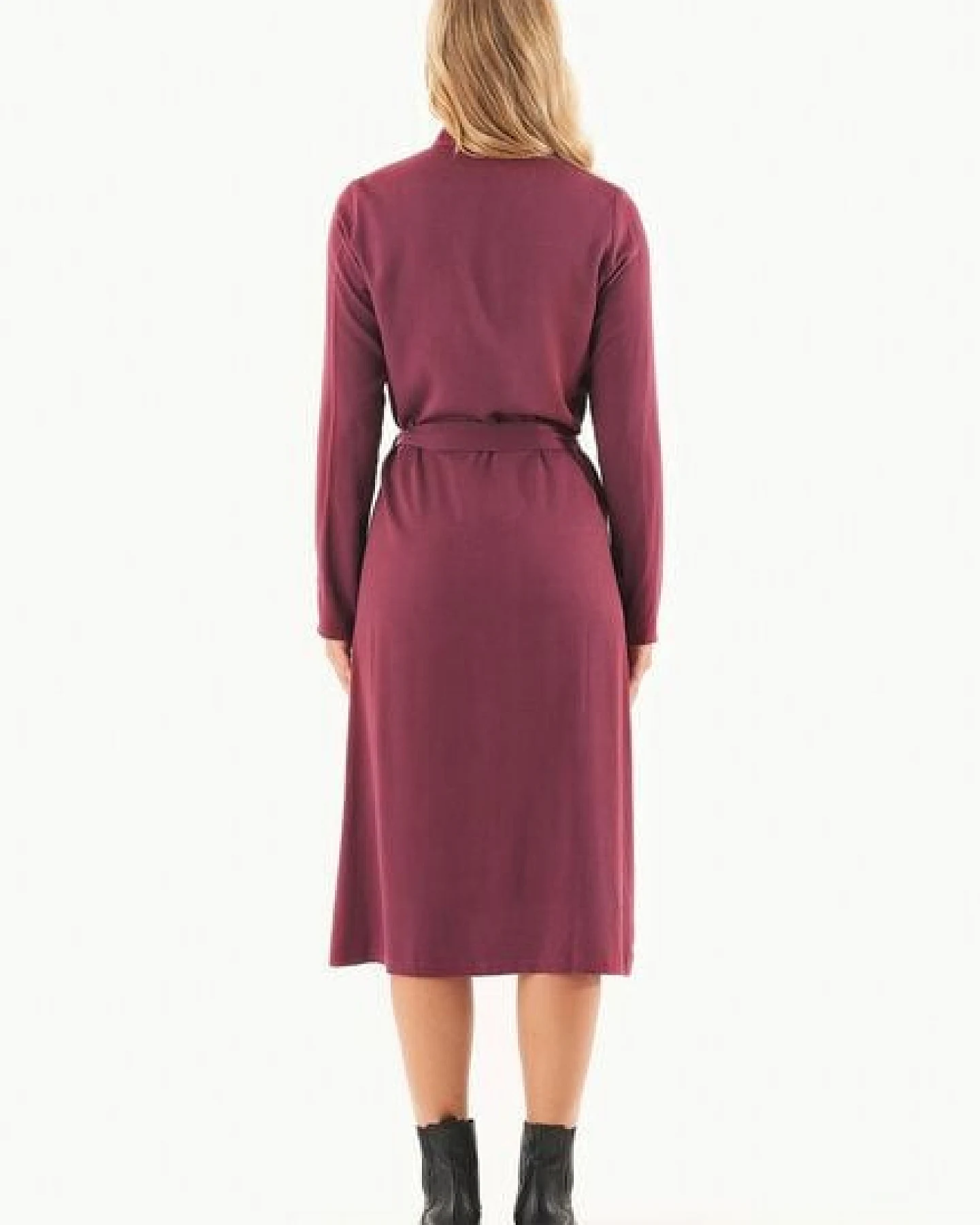 ORGANICATION Hemdblusenkleid aus LENZING ECOVERO – Ansicht 3