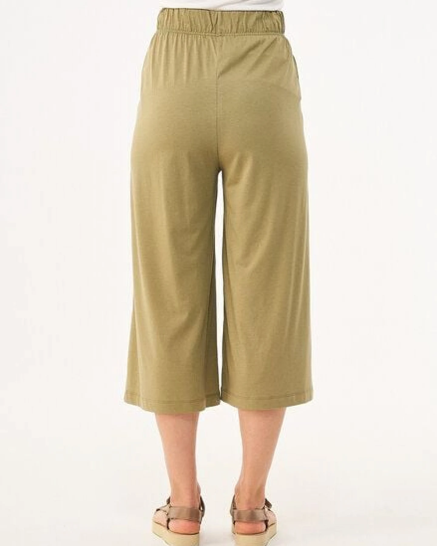ORGANICATION Jerseyhose aus TENCEL Lyocell und Bio-Baumwolle in 3/4-Länge – Ansicht 4