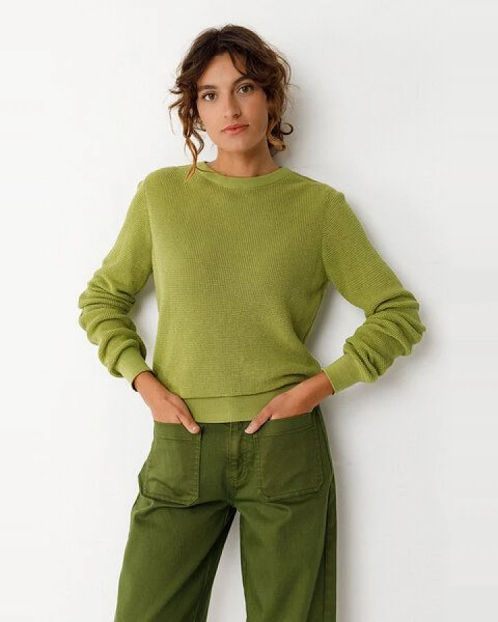 SKFK Leichter Pullover Iradi aus Biobaumwolle