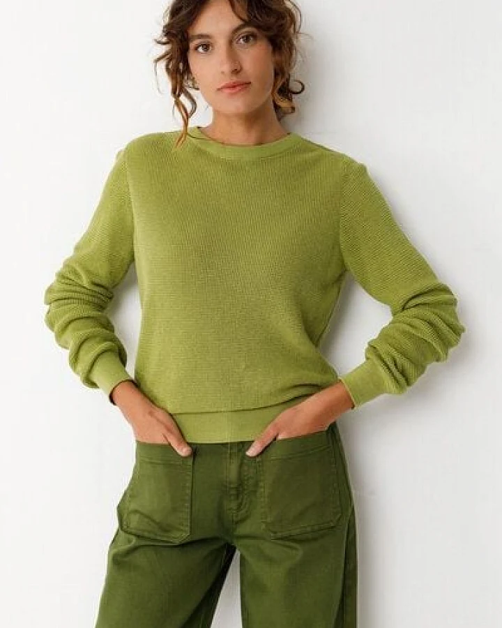 SKFK Leichter Pullover Iradi aus Biobaumwolle