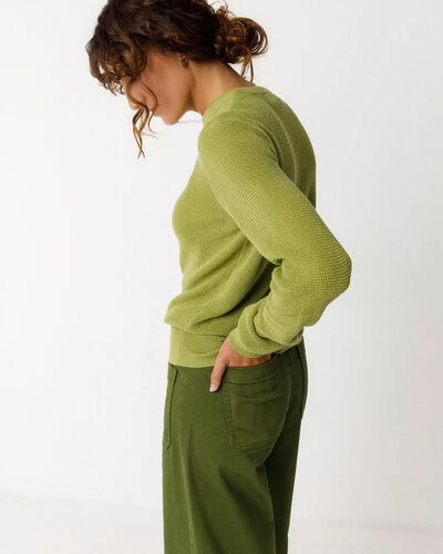SKFK Leichter Pullover Iradi aus Biobaumwolle – Ansicht 3