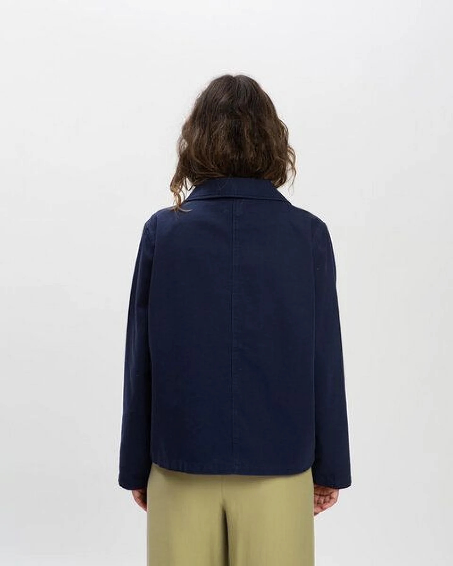 Matona Hemdjacke aus Baumwolle für Frauen / Twill Classic Jacket – Ansicht 2