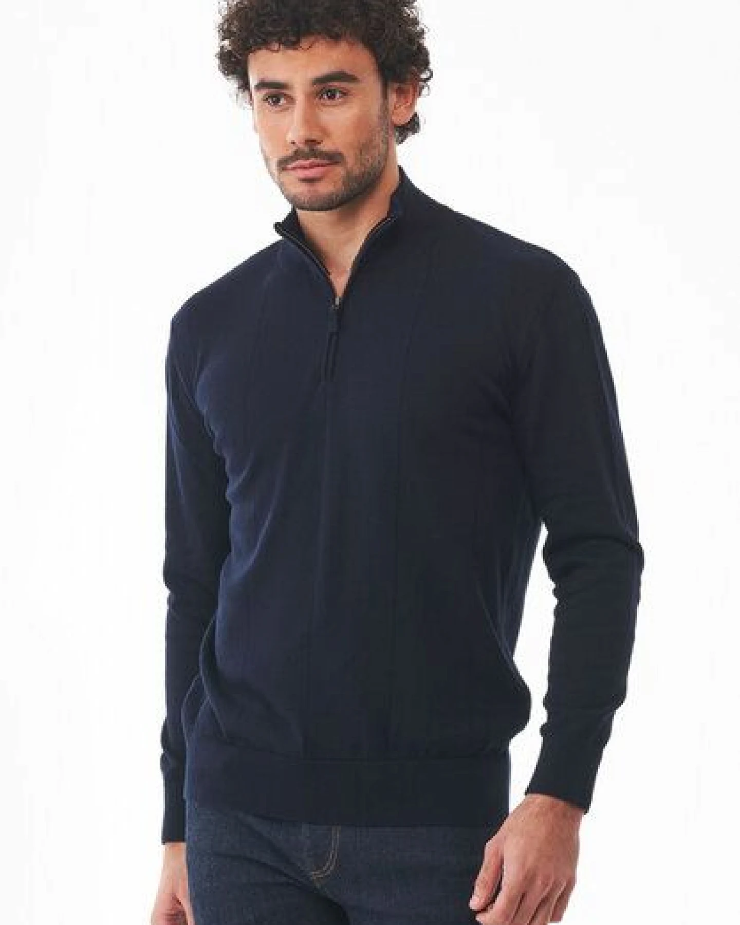 ORGANICATION Troyer-Pullover aus Bio-Baumwolle – Ansicht 4
