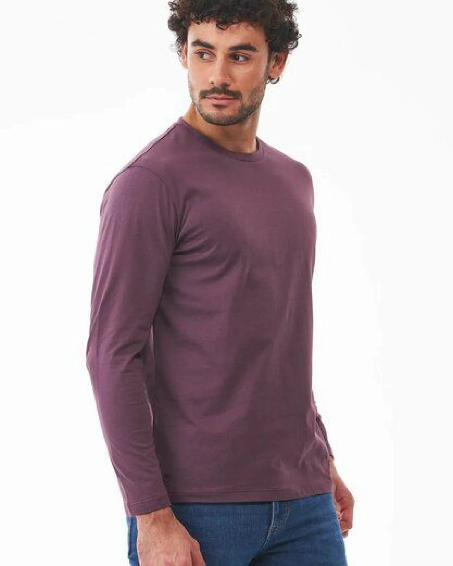 ORGANICATION Langarmshirt aus Bio-Baumwolle – Ansicht 3