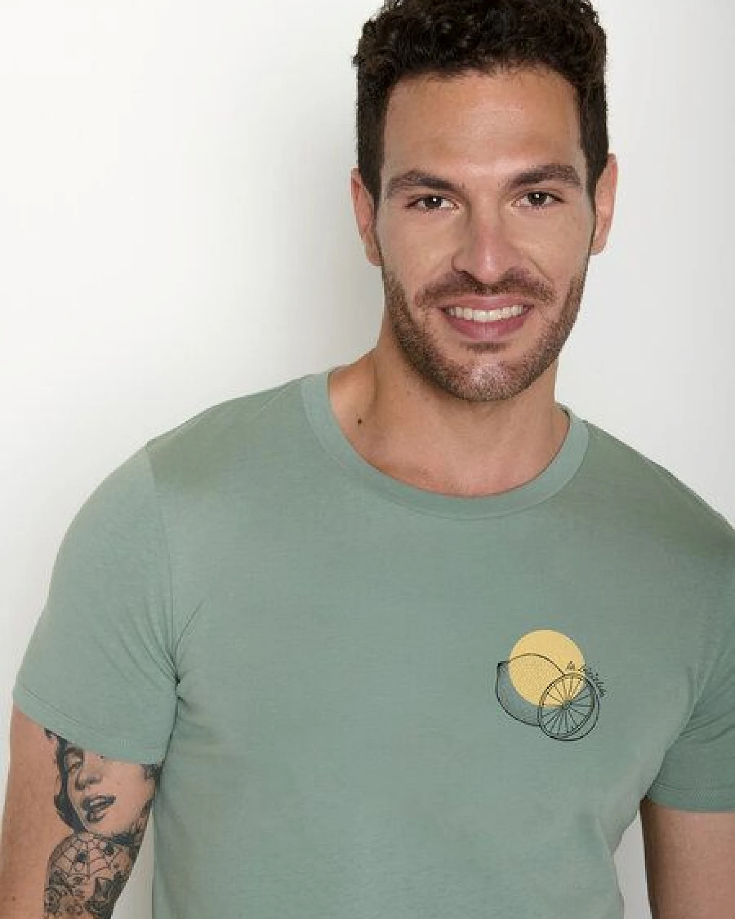 GREENBOMB La Bicicleta Guide - Sportliches T-Shirt aus Bio-Baumwolle / hochwertiger Print / GOTS / Fair & Vegan – Ansicht 2