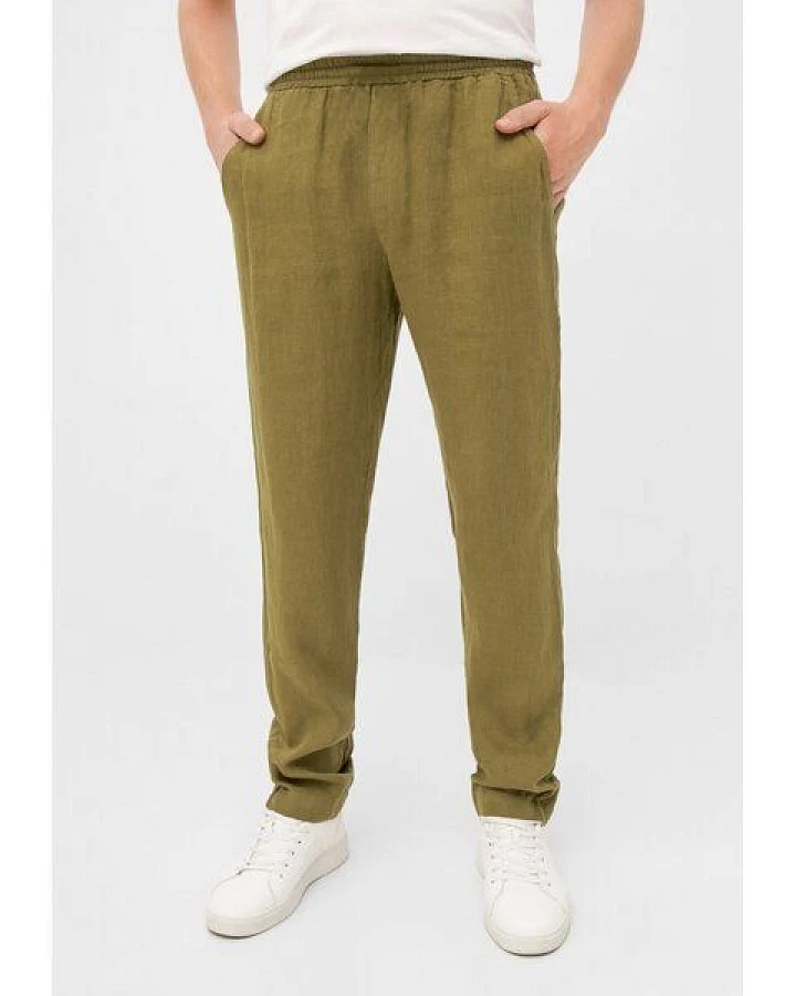Givn Berlin Herren Leinenhose mit elastischem Bund Modell: Eric