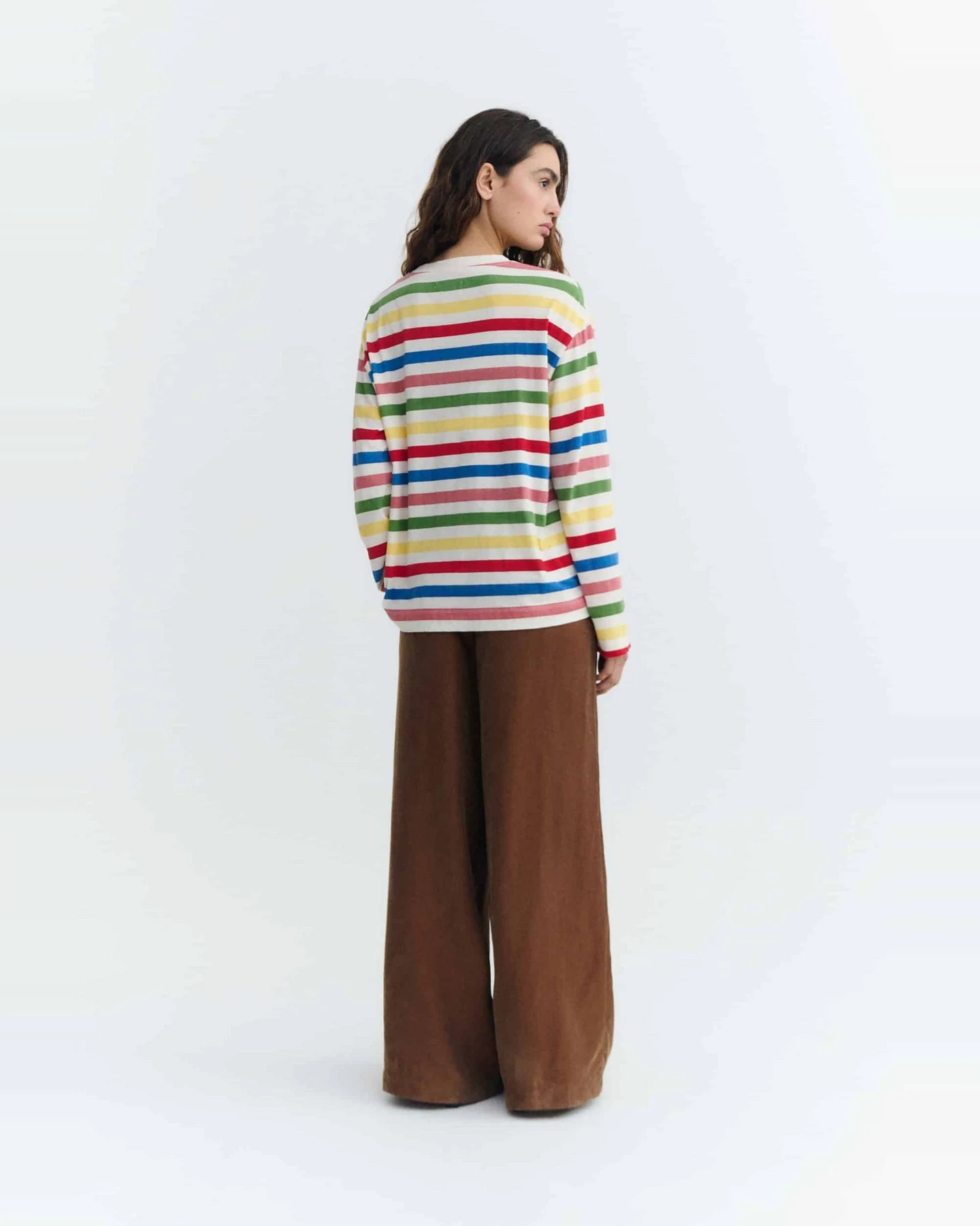 Longsleeve Emily Stripes Colorful Rosa – Ansicht 4
