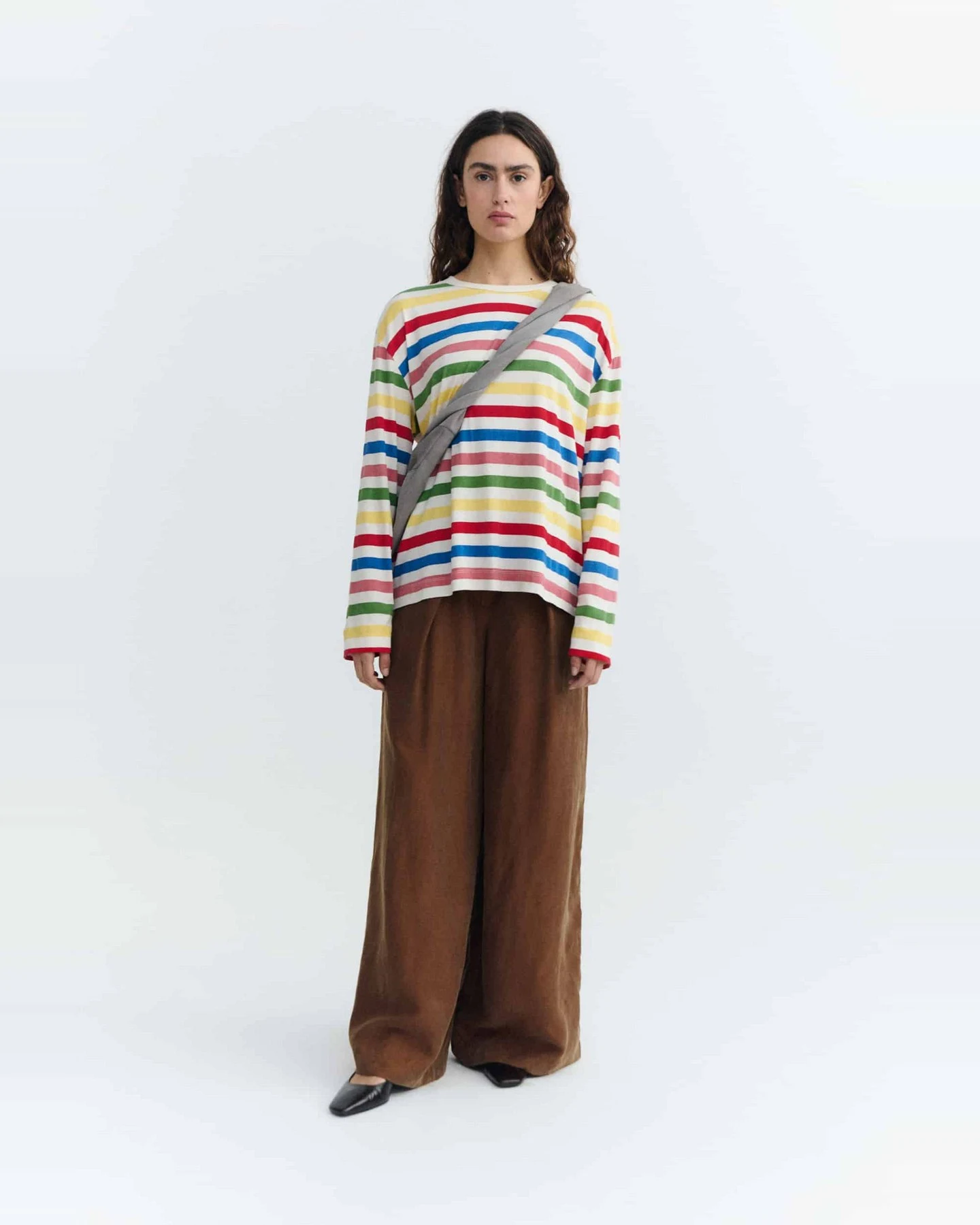 Longsleeve Emily Stripes Colorful Rosa – Ansicht 5