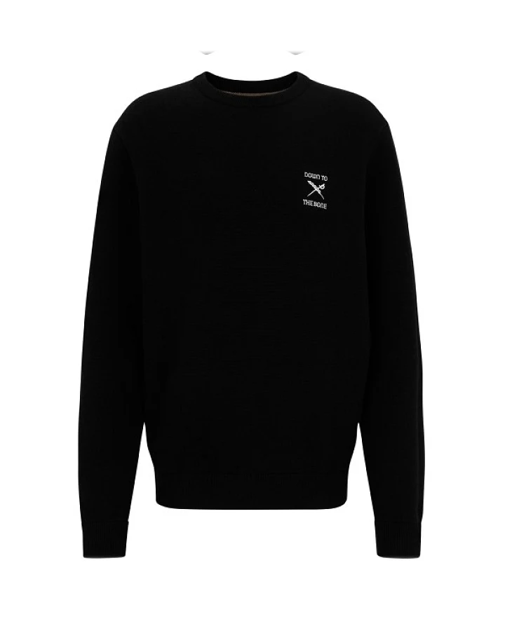 Iriedaily - To The Bone Knit - Pullover Gr XXL schwarz