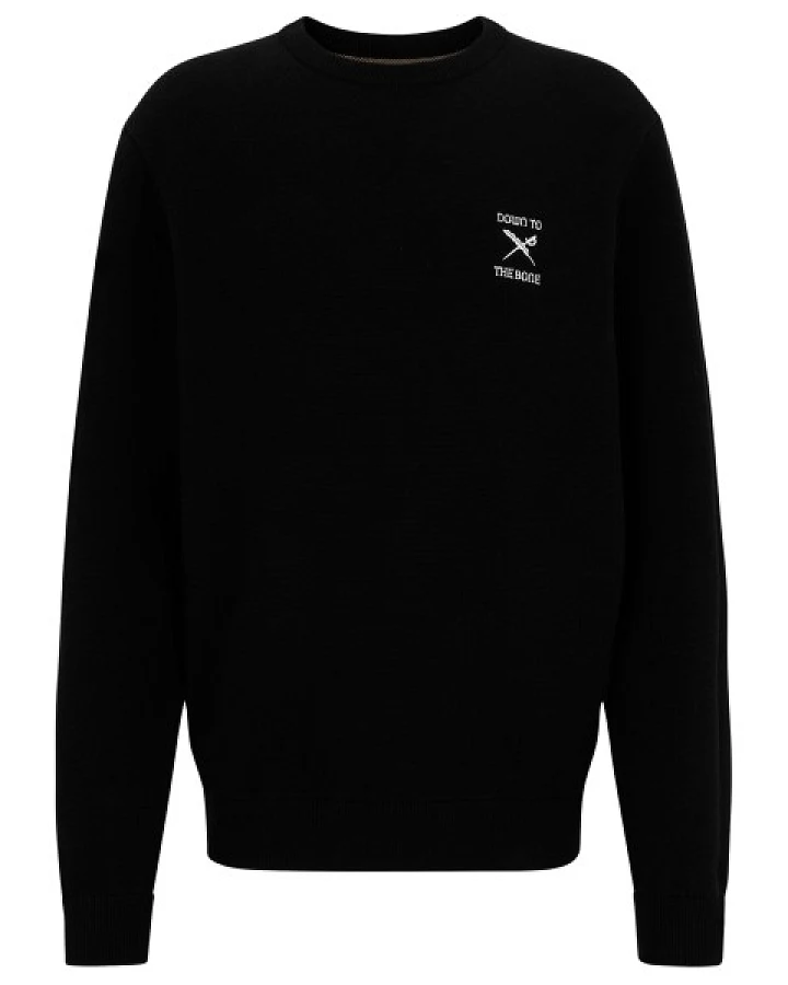 Iriedaily - To The Bone Knit - Pullover Gr XXL schwarz
