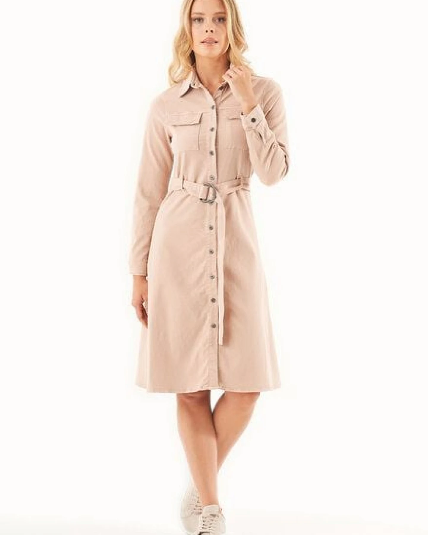 ORGANICATION Hemdblusenkleid aus TENCEL Lyocell und Bio-Baumwolle – Ansicht 2