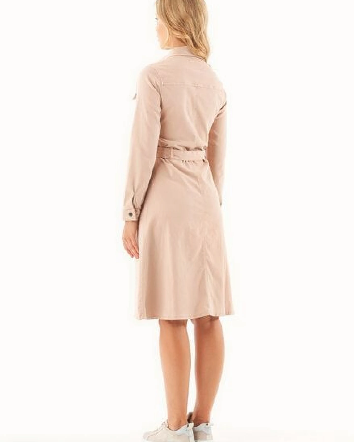 ORGANICATION Hemdblusenkleid aus TENCEL Lyocell und Bio-Baumwolle – Ansicht 3