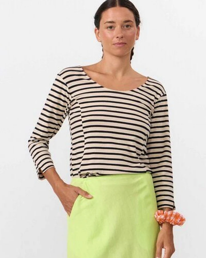 Suite13lab 3/4-Arm-T-Shirt BONAO gestreift