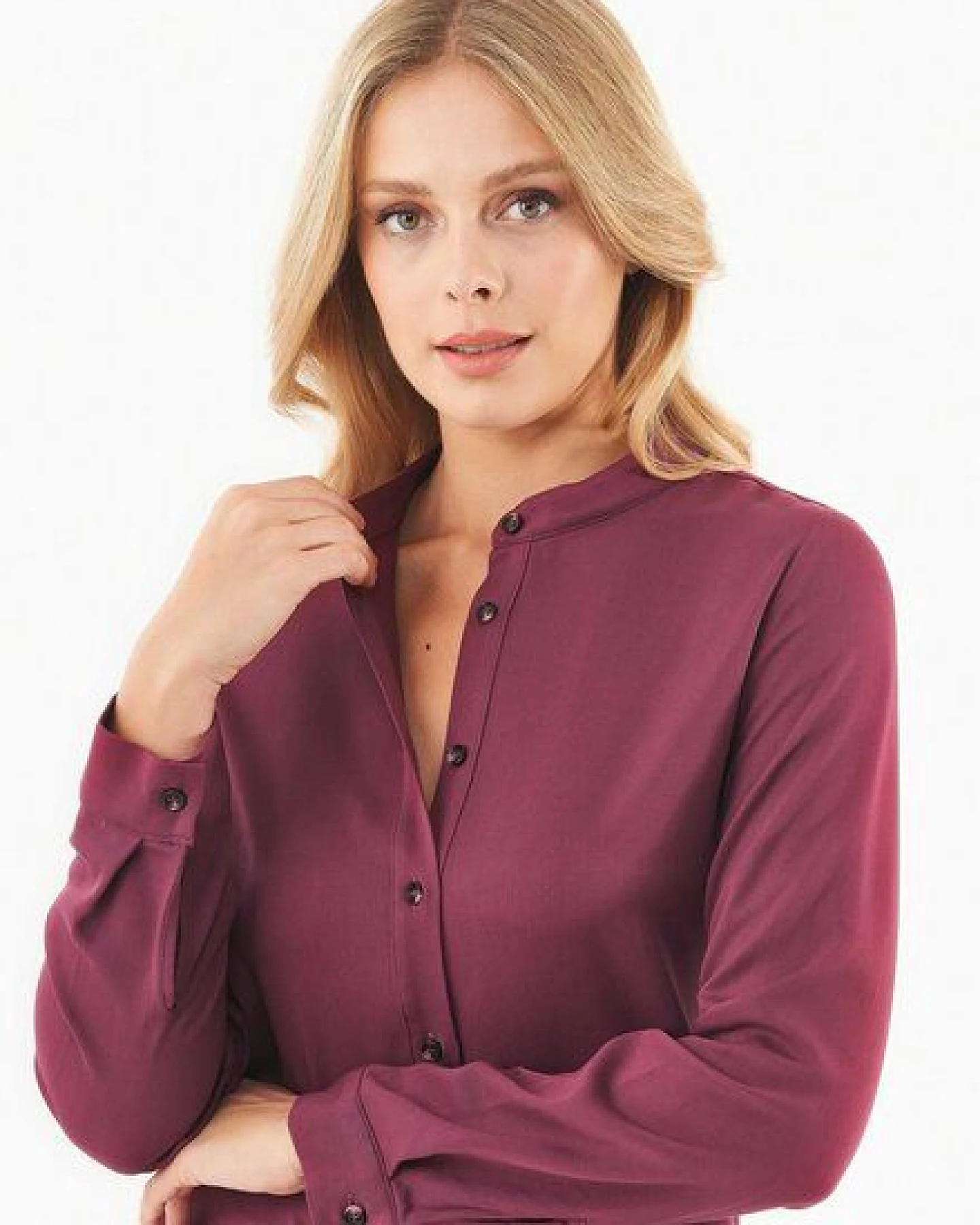 ORGANICATION Bluse aus LENZING ECOVERO – Ansicht 4