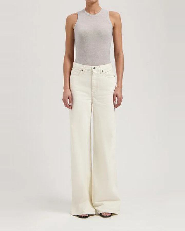 MUD Jeans Damen Jeans Loose Fit "Sara - Natural"