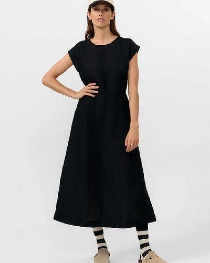 Suite13lab Damen-Midikleid TINTO