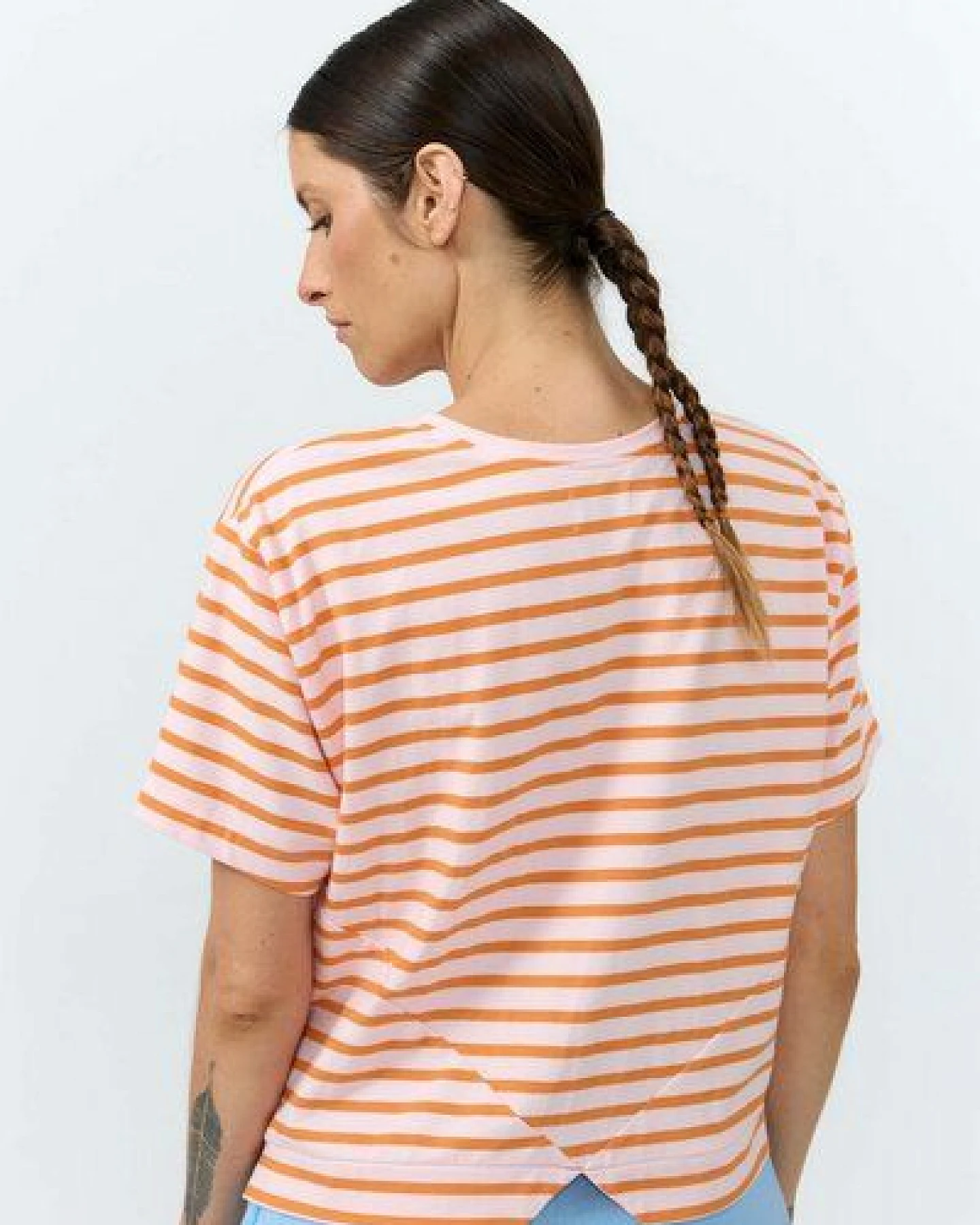 Suite13lab Kurzarm-T-Shirt ISQUIA gestreift – Ansicht 3