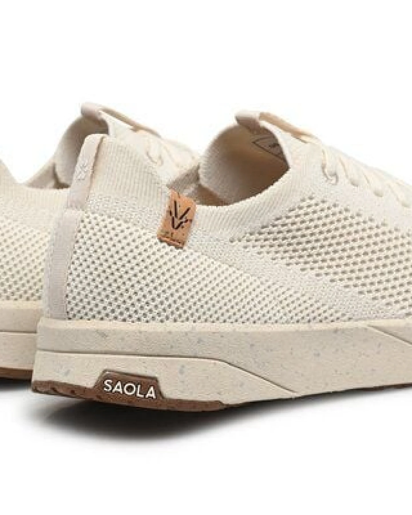 SAOLA Sneaker - Cannon Knit W 2.0 White – Ansicht 2