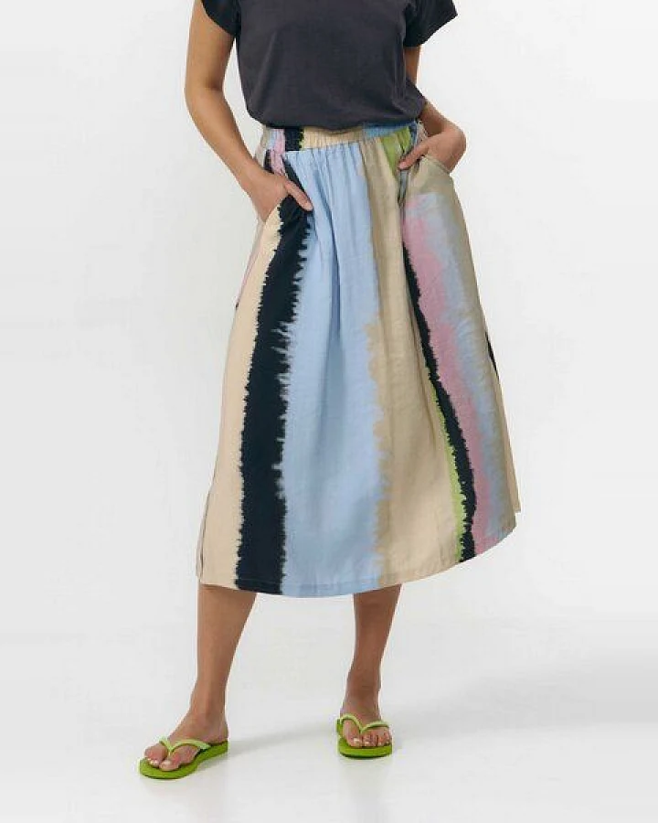 Suite13lab Damen-Midirock ADAJA im Ones-Print