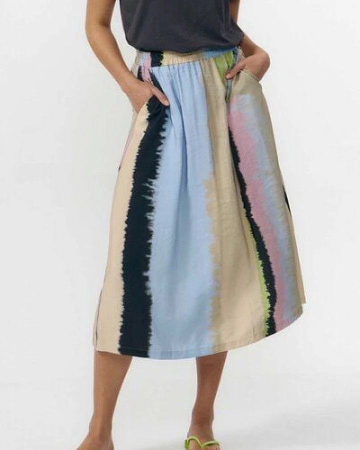 Suite13lab Damen-Midirock ADAJA im Ones-Print