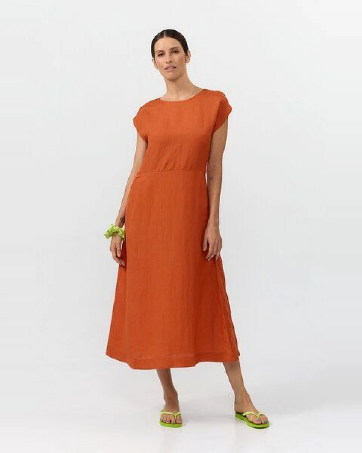 Suite13lab Damen-Midikleid TINTO