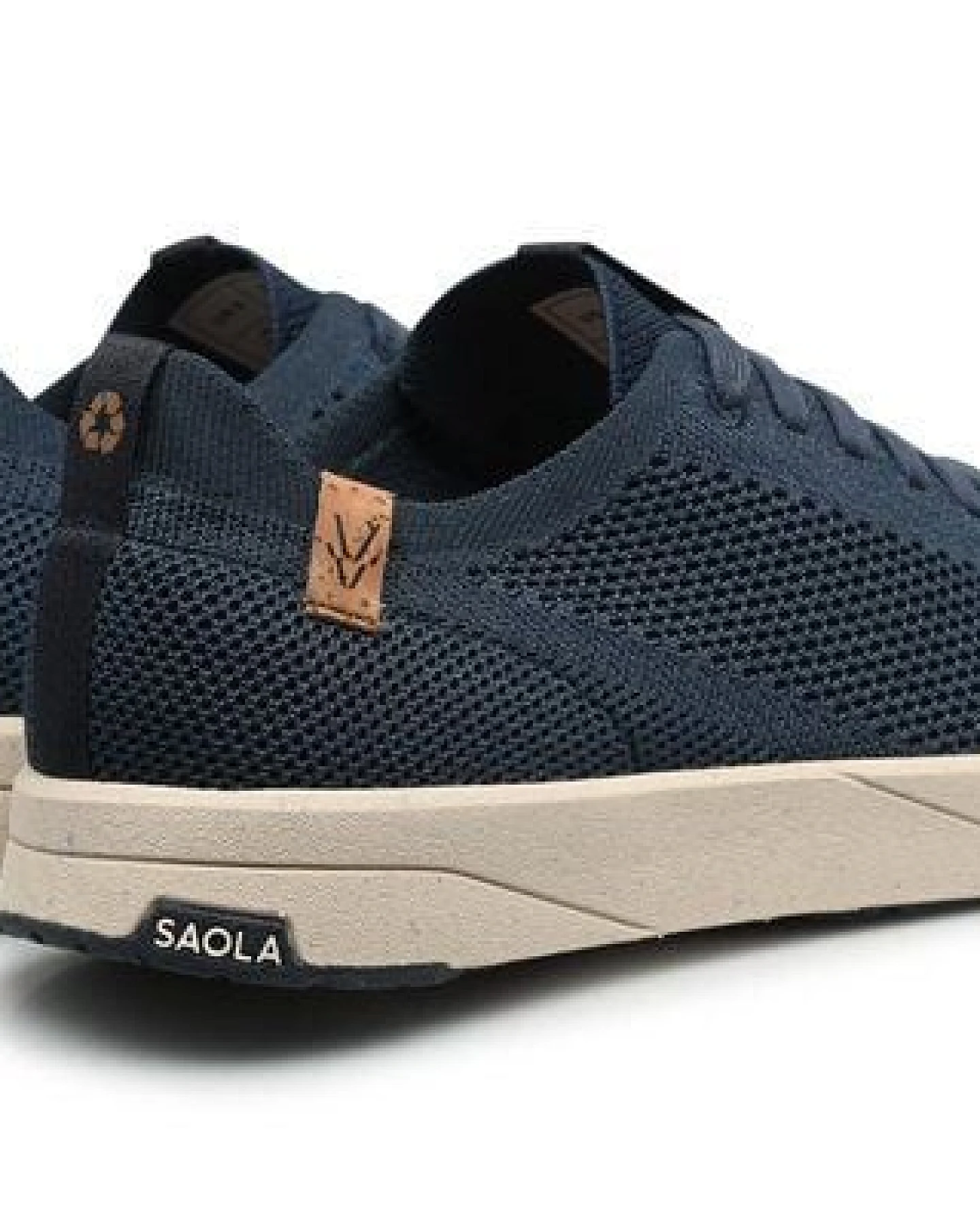 SAOLA Sneaker - Cannon Knit 2.0 M Blau – Ansicht 2