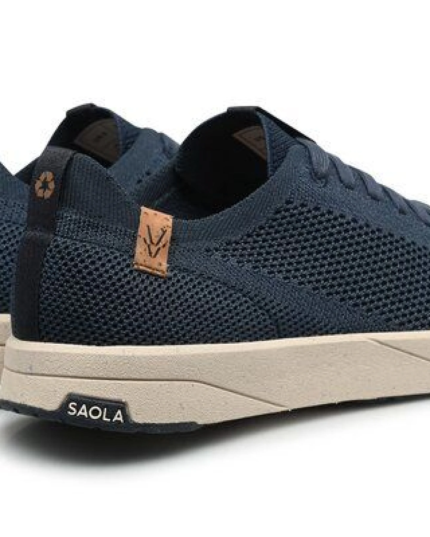 SAOLA Sneaker - Cannon Knit 2.0 M Blau – Ansicht 2