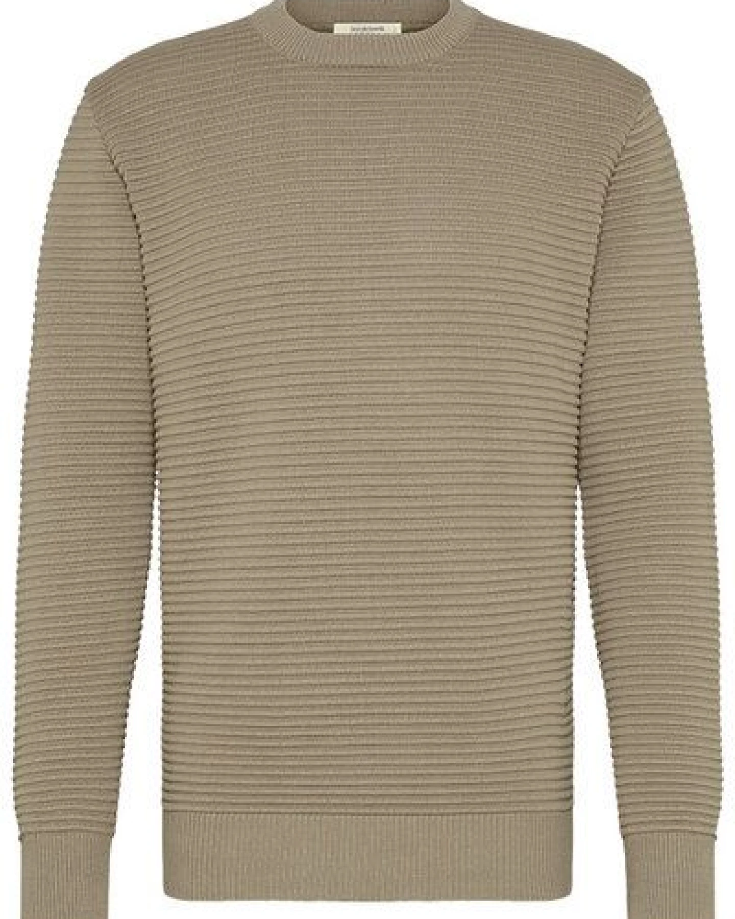 Wunderwerk Herren Strick Pullover aus Bio Baumwolle "Crewknit crossrib male" – Ansicht 3