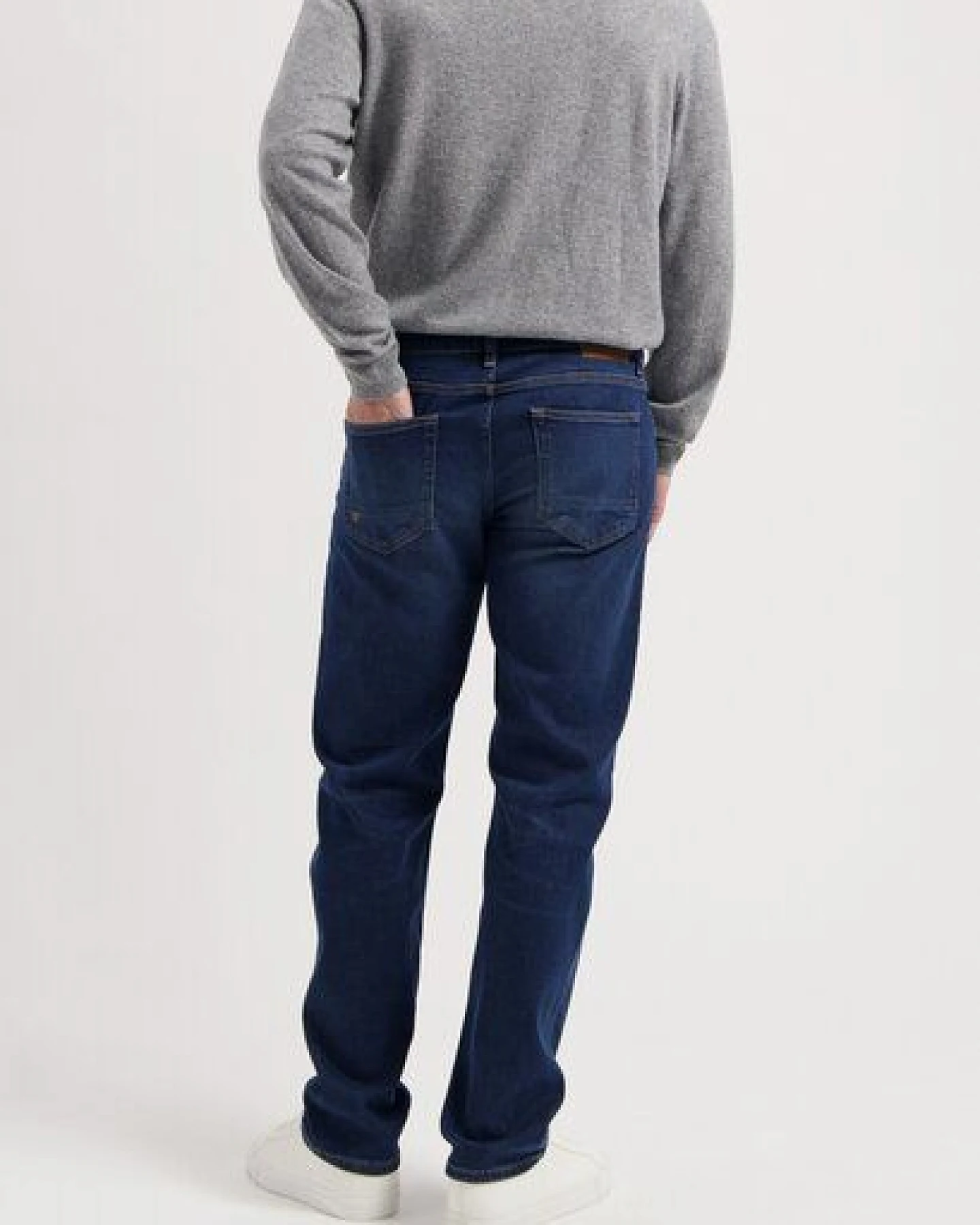 MUD Jeans Herren Jeans Straight Leg "Bryce - Medium Dark" – Ansicht 3