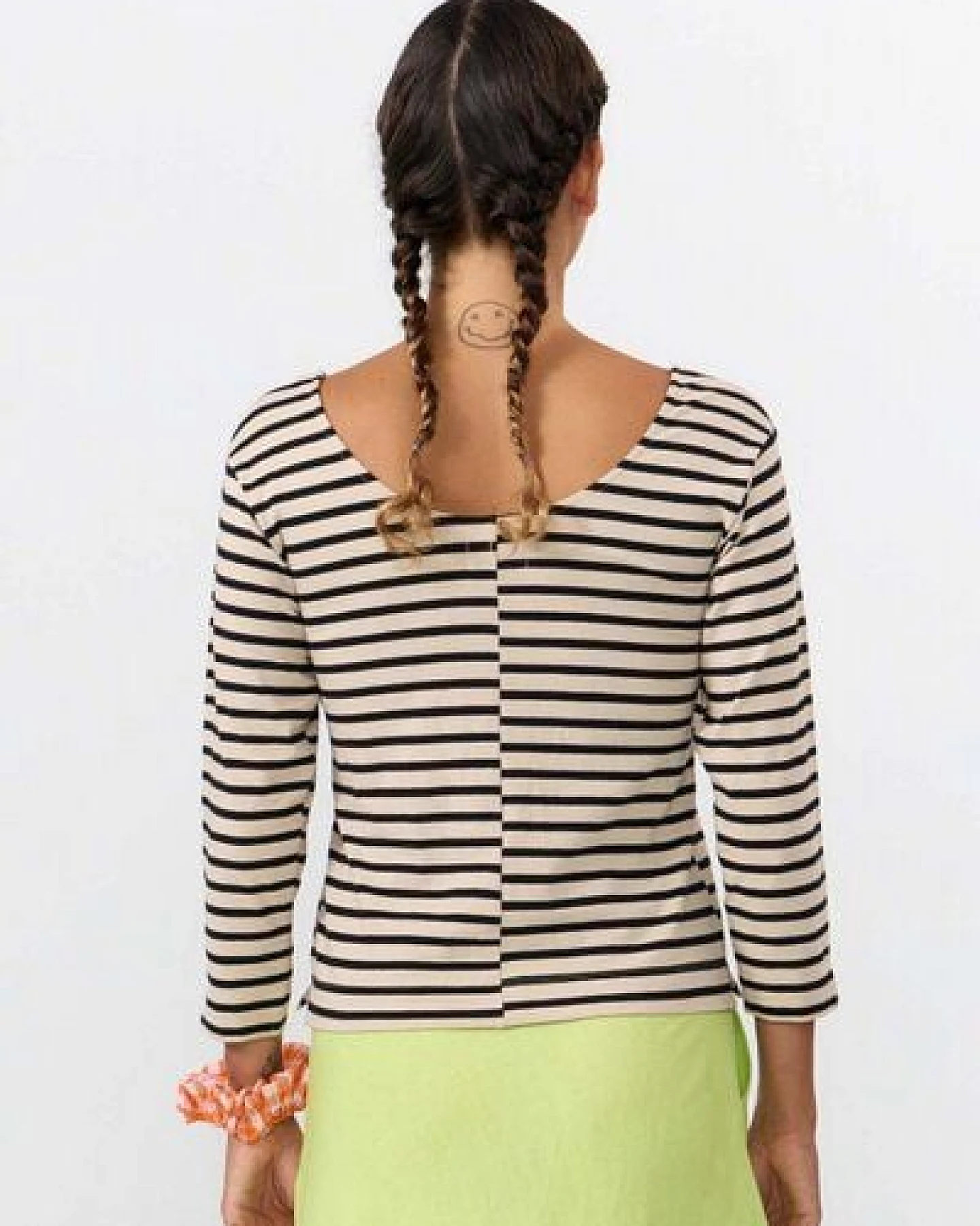 Suite13lab 3/4-Arm-T-Shirt BONAO gestreift – Ansicht 4