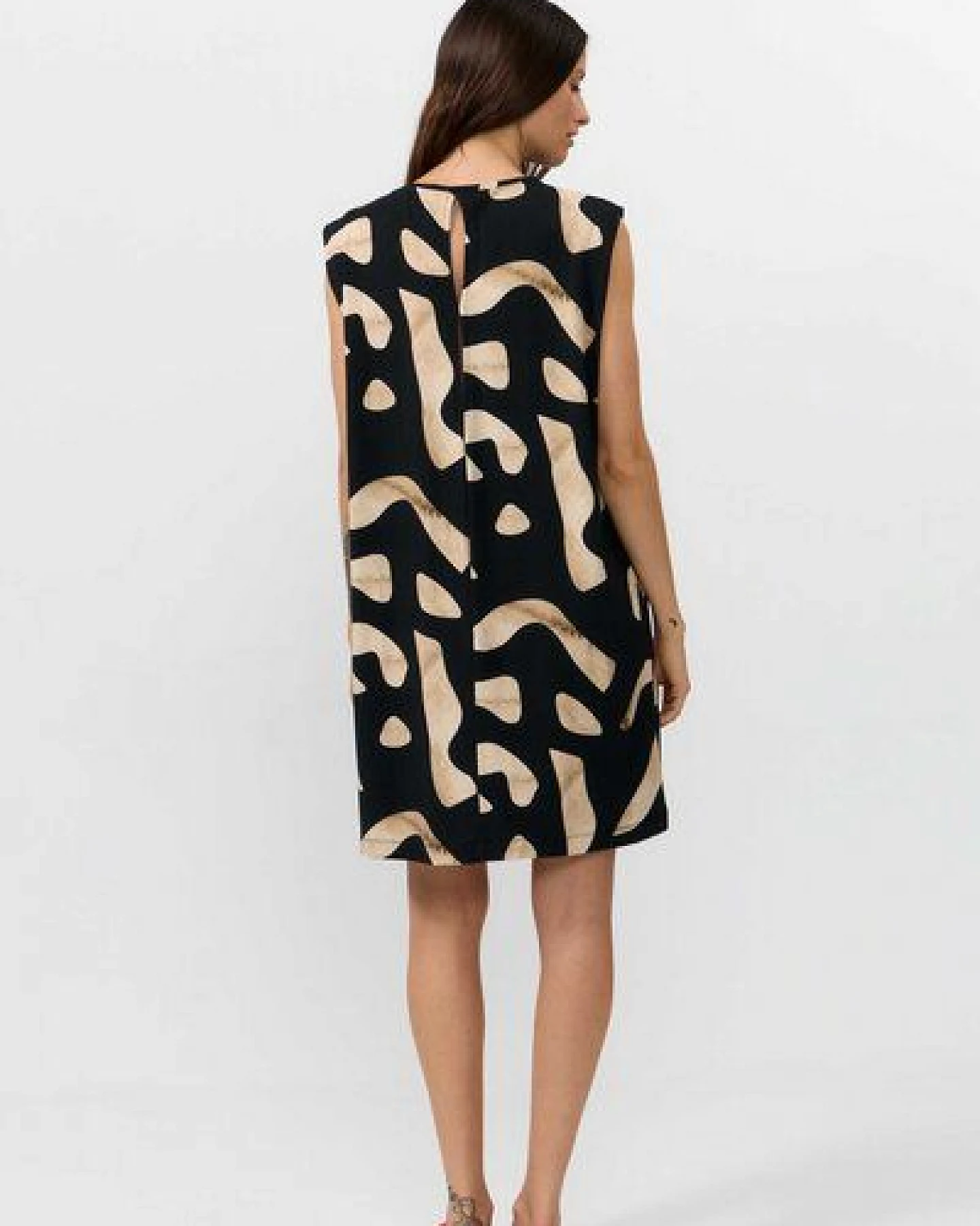 Suite13lab Damen-Kurzkleid SHIRE im Stones-Print – Ansicht 2