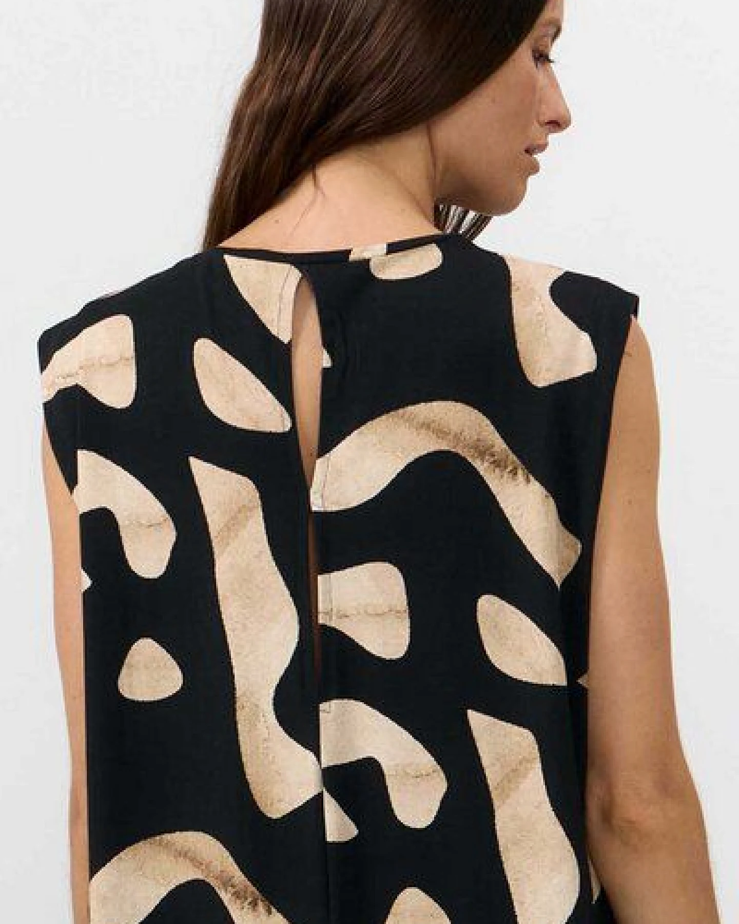 Suite13lab Damen-Kurzkleid SHIRE im Stones-Print – Ansicht 3