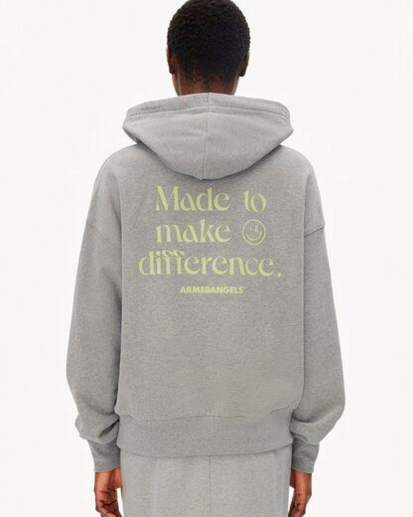 ARMEDANGELS FRANCISARAA DIFFERENCE Damen Sweathoodie aus Bio-Baumwolle – Ansicht 2