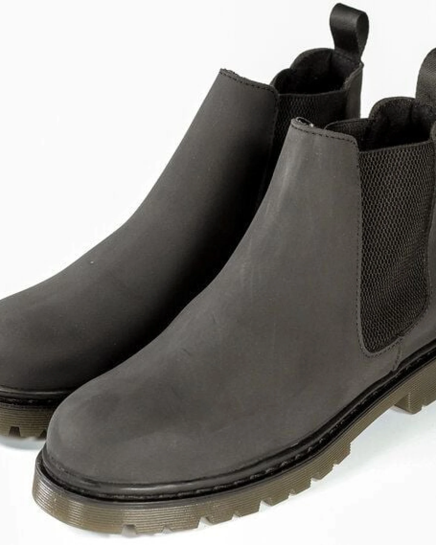 Fairticken ALCHELA Vegane Chelsea Boots Unisex (Nobuck) – Ansicht 4