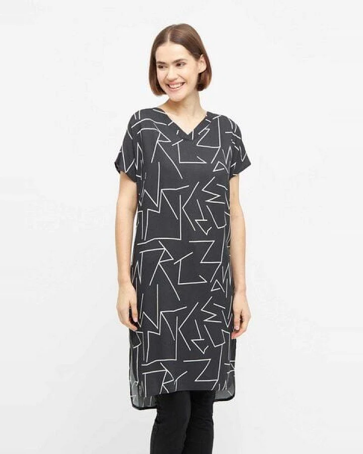 WiDDA berlin Tunika NOMAD Lines Dark aus ECOVERO®