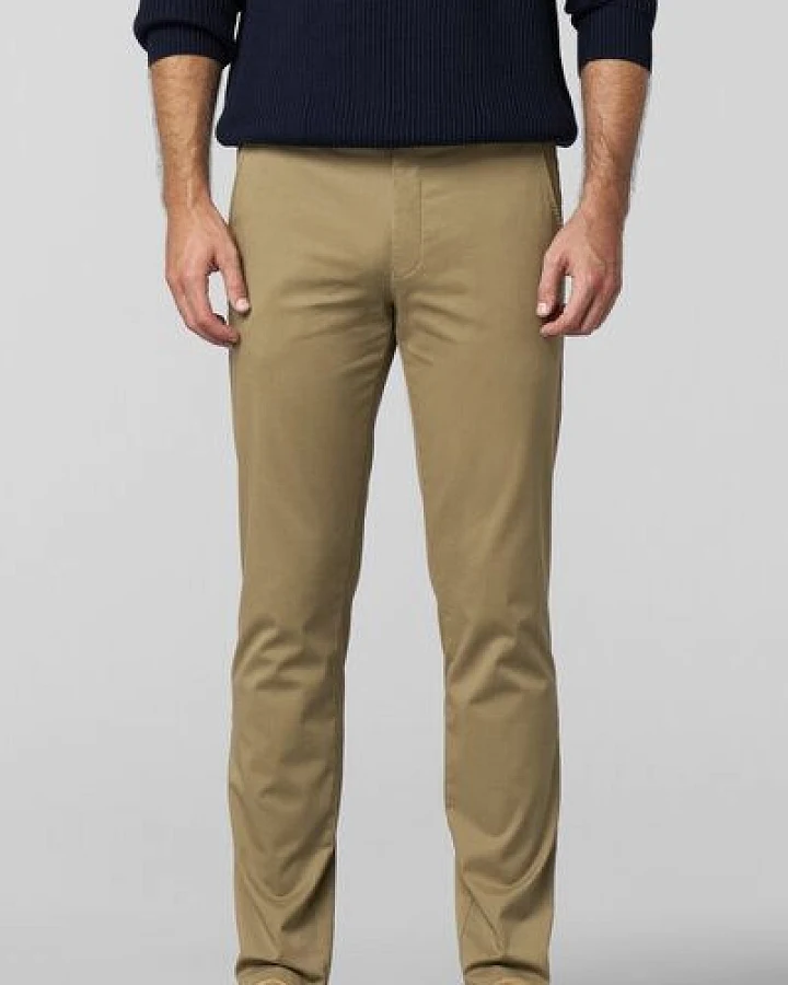 MEYER MICROPRINT BAUMWOLL CHINO