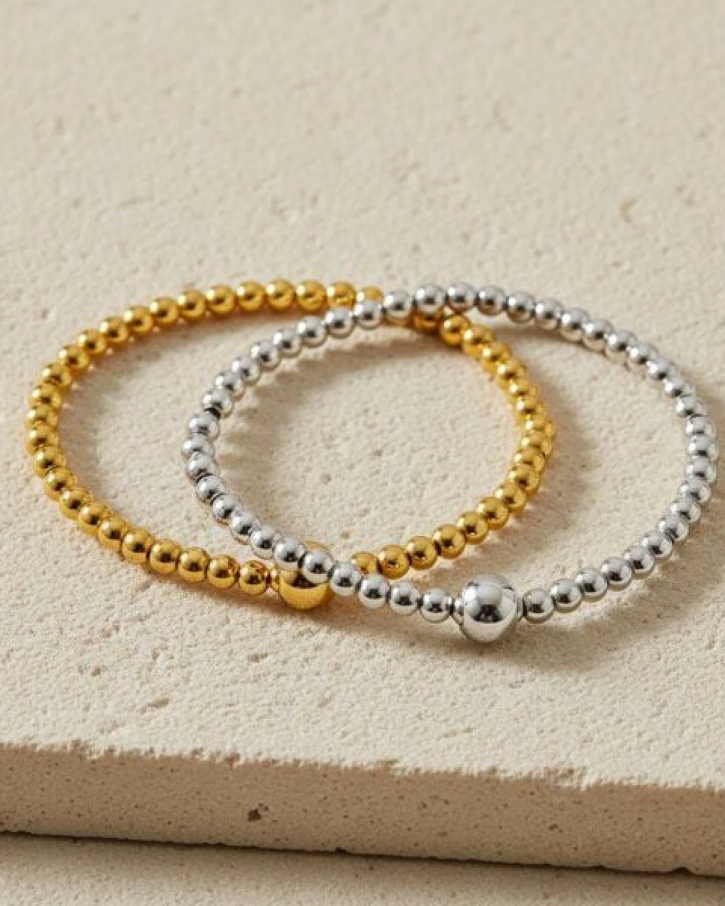 MOANINA Armband Adda - 925 Silber/18k Gold Vermeil – Ansicht 2