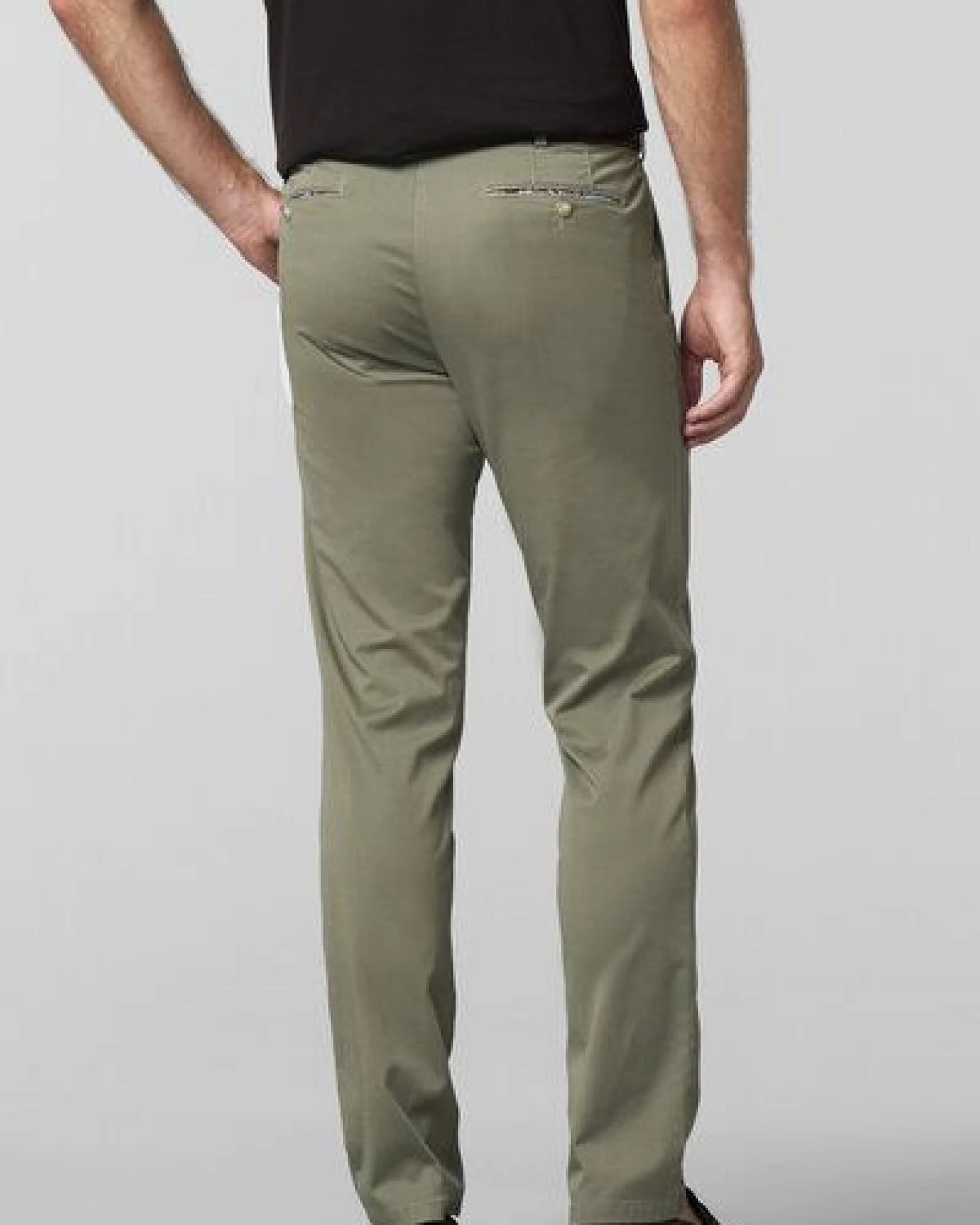 MEYER MICROPRINT BAUMWOLL CHINO – Ansicht 3