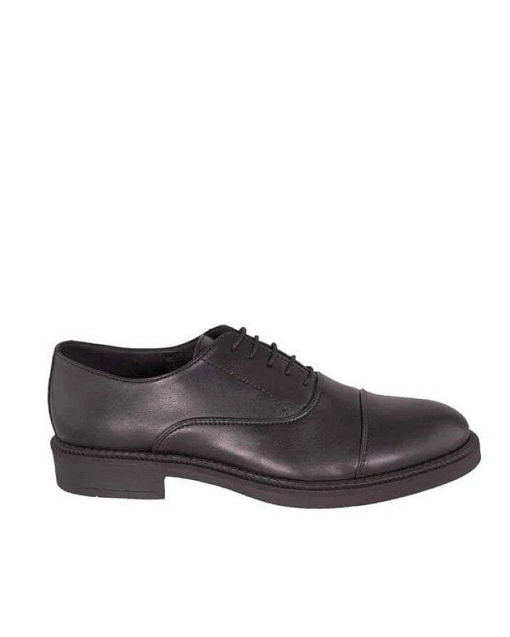 Shoezuu Vegan Vegane Apple Skin 5 Eye Business Halbschuhe schwarz