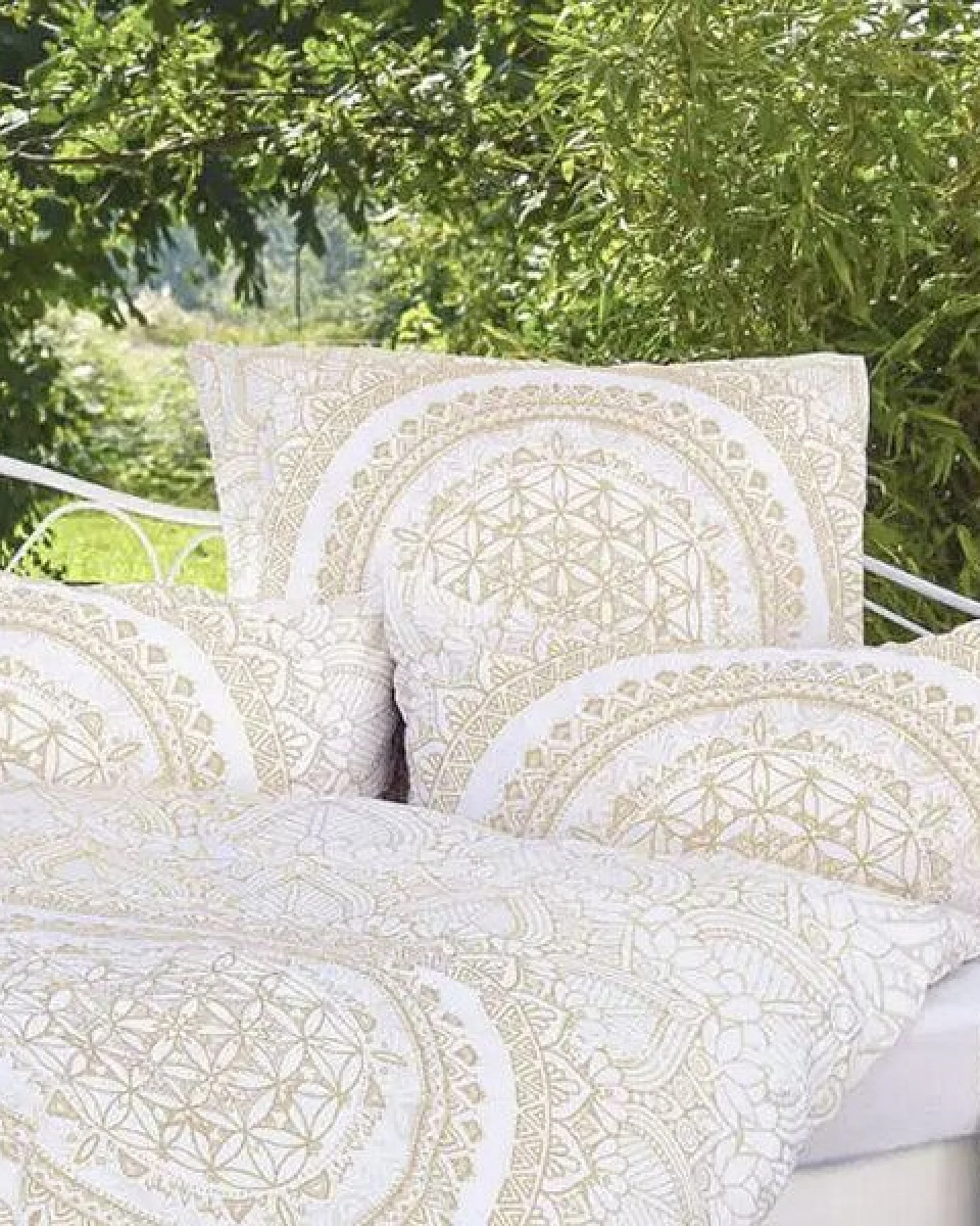 The Spirit of OM Bio-Bettwäsche Silver-Gold-Dream – Ansicht 3
