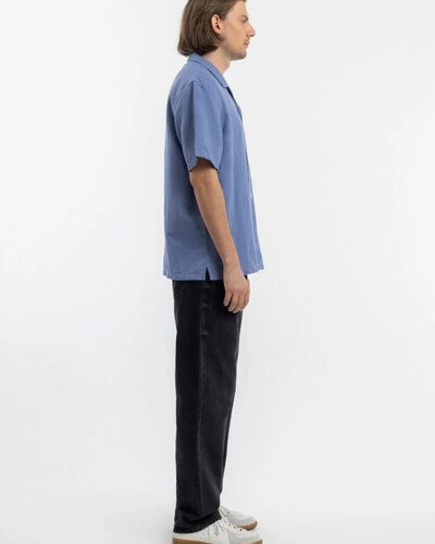 Rotholz Bowling Shirt Leinen Mix – Ansicht 3