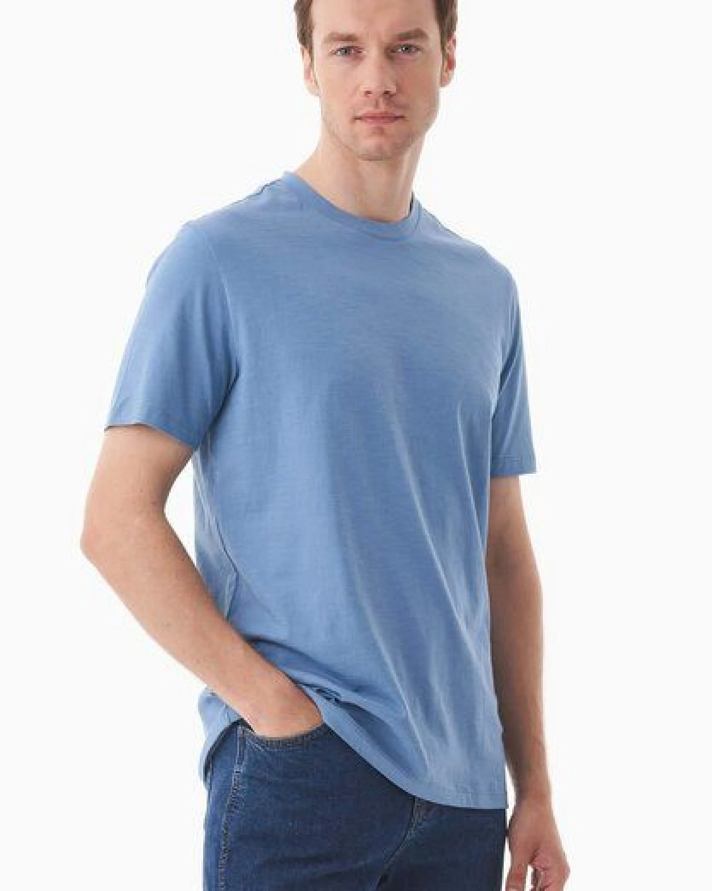 ORGANICATION Basic T-Shirt aus Bio-Baumwolle – Ansicht 3