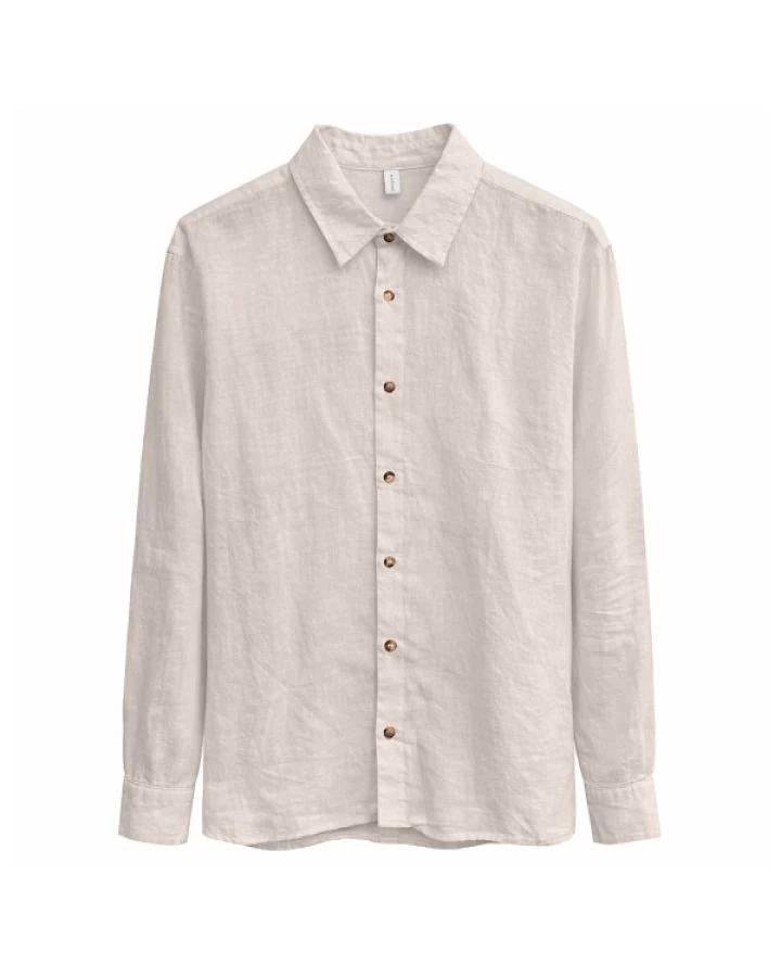 Mazine - Classic Linen Shirt - Hemd Gr S grau
