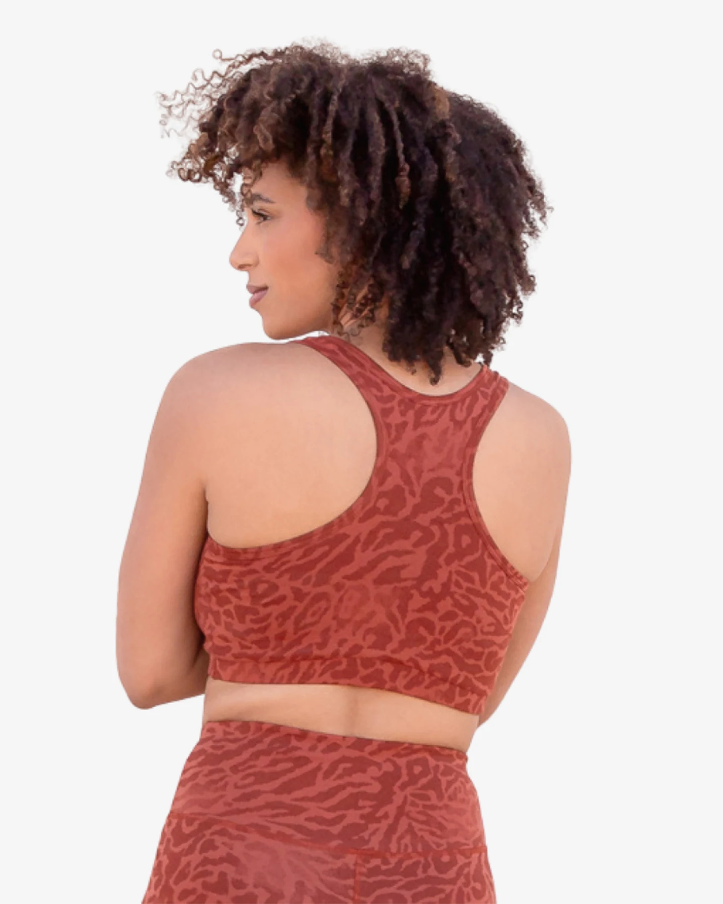 Jaya Organics Bra Gloria Leo - Cinnamon Leopard M – Ansicht 2