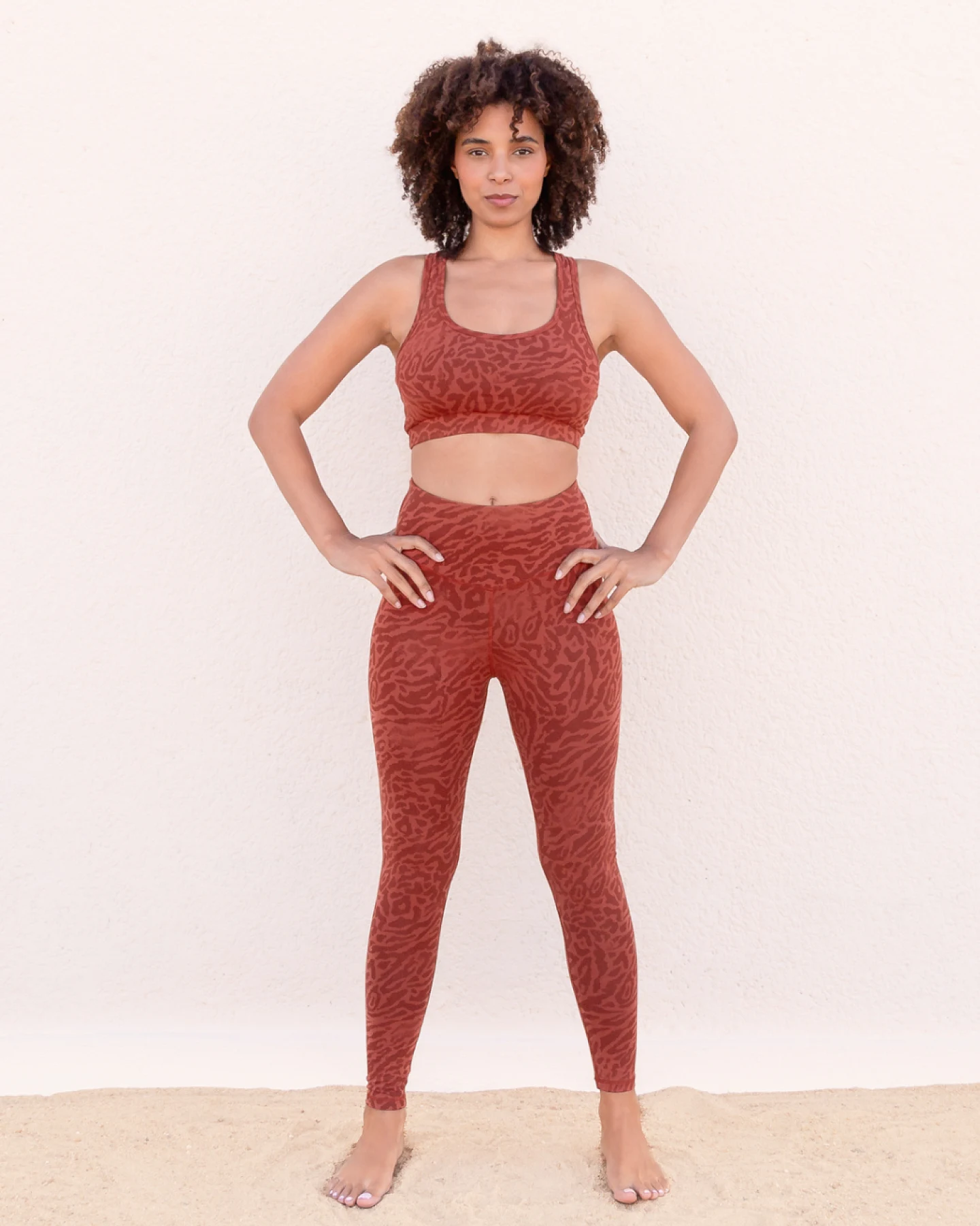Jaya Organics Bra Gloria Leo - Cinnamon Leopard M – Ansicht 5