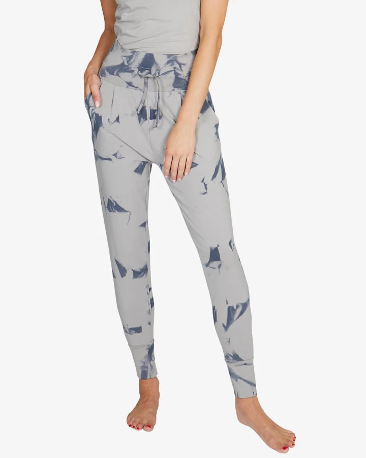 Kismet Yogahose Cosy - Batik Stone S