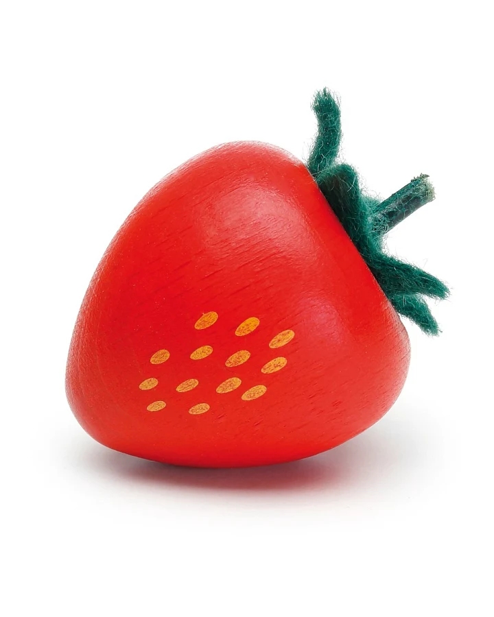 Erdbeere 2,8x2,8x4.3cm
