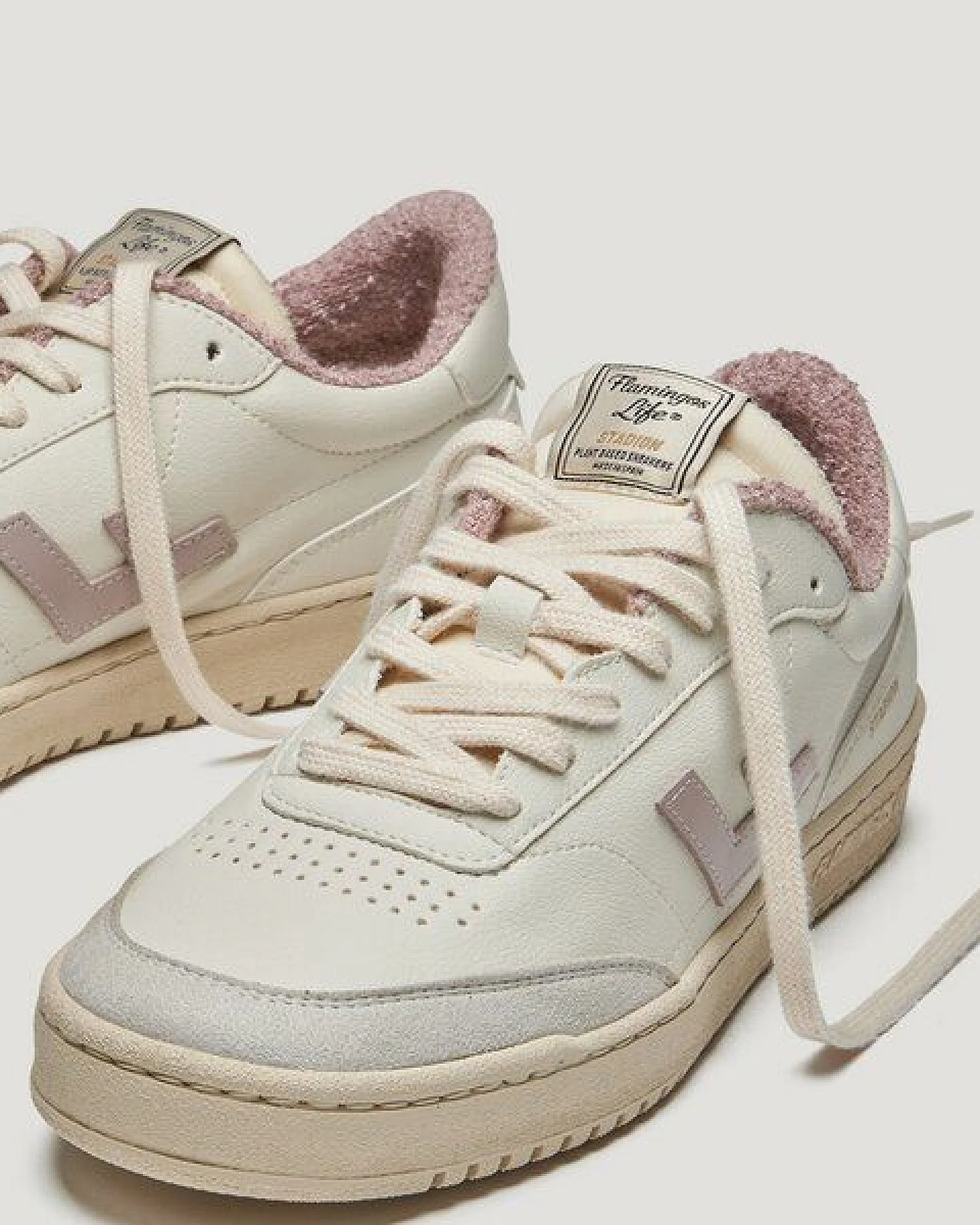 Flamingos' Life Sneaker - Stadion Gesso Muave – Ansicht 3